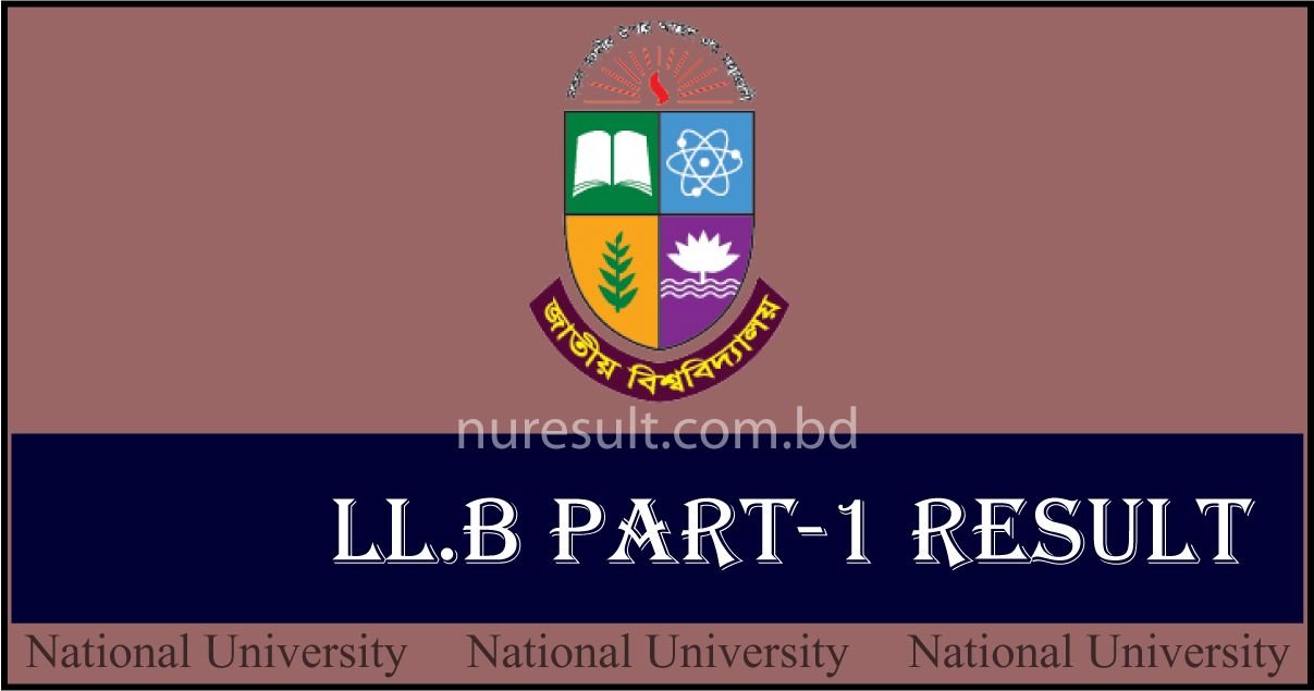 NU LLB part-1 result