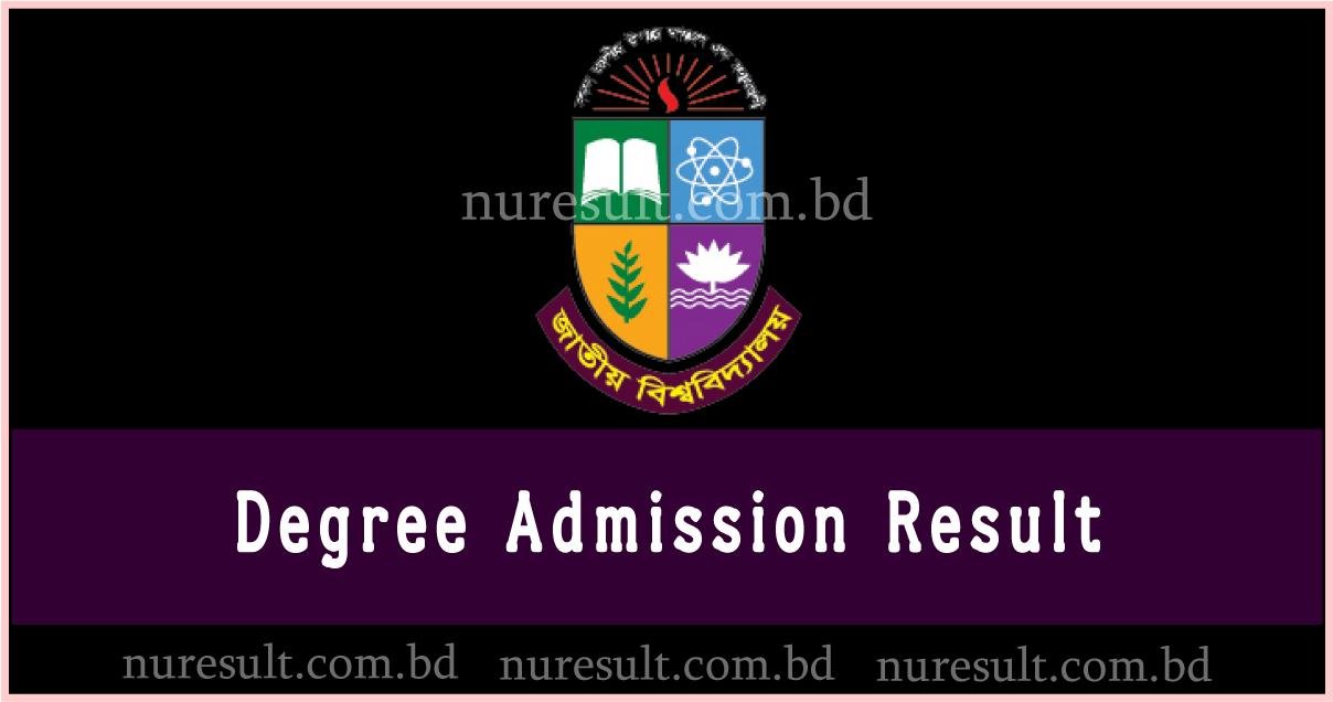 NU Degree Admission Result