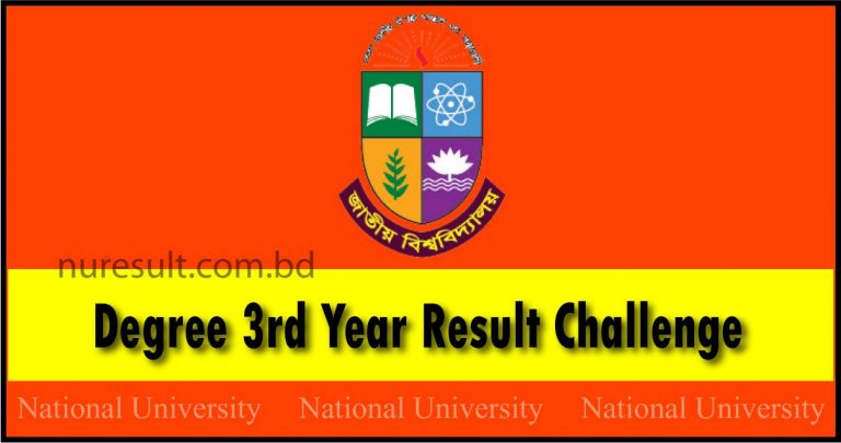 Degree 3rd Year Challenge Result