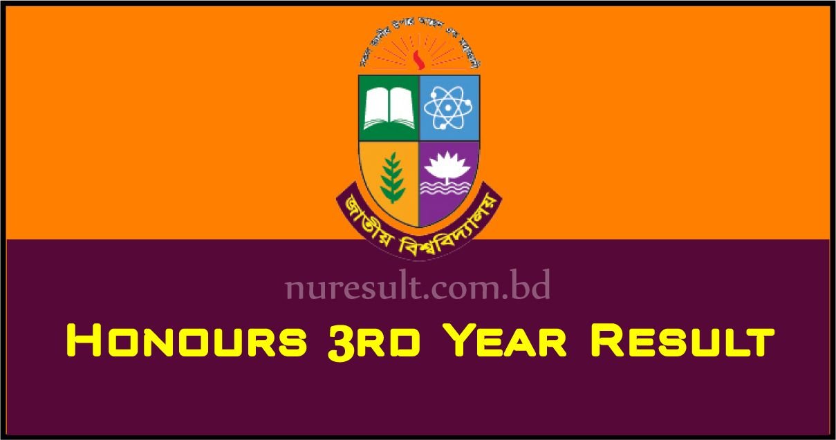 Honours 3rd Year Result