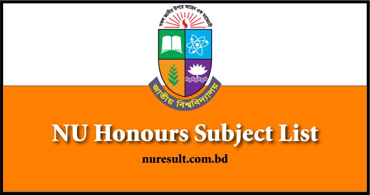 NU Honours Subject List