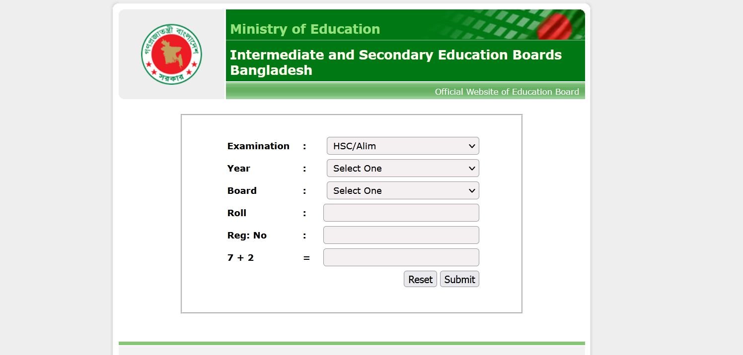 HSC Result