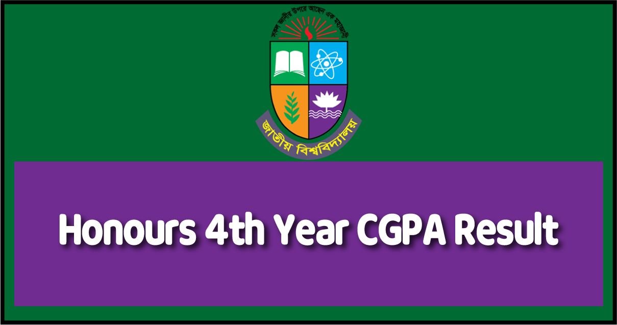 NU Honours 4th Year CGPA Result